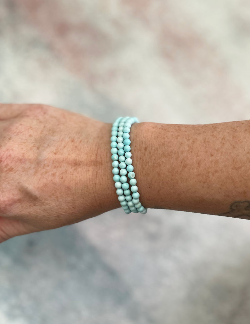 Light Blue Turquoise Bracelet