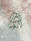 Green Moonstone Quartz Power Stone Bracelet