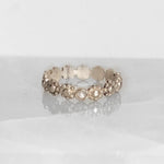 Daisy Stone Stackable Rings