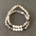 Rutile Quartz & Moonstone Bracelet